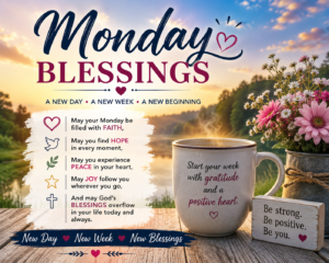 MONDAY BLESSINGS