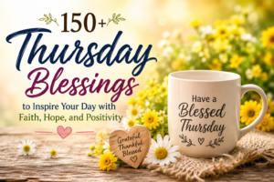 150+ Thursday Blessings to Inspire Your Day with Faith, Hope, and Positivity 