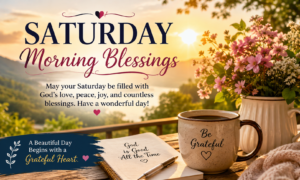 saturday morning blessings