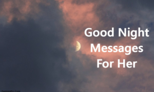 Good Night Messages For Her