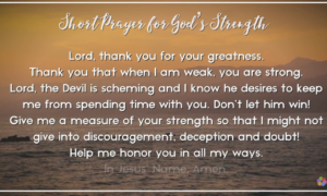 sweet short prayer for someone special