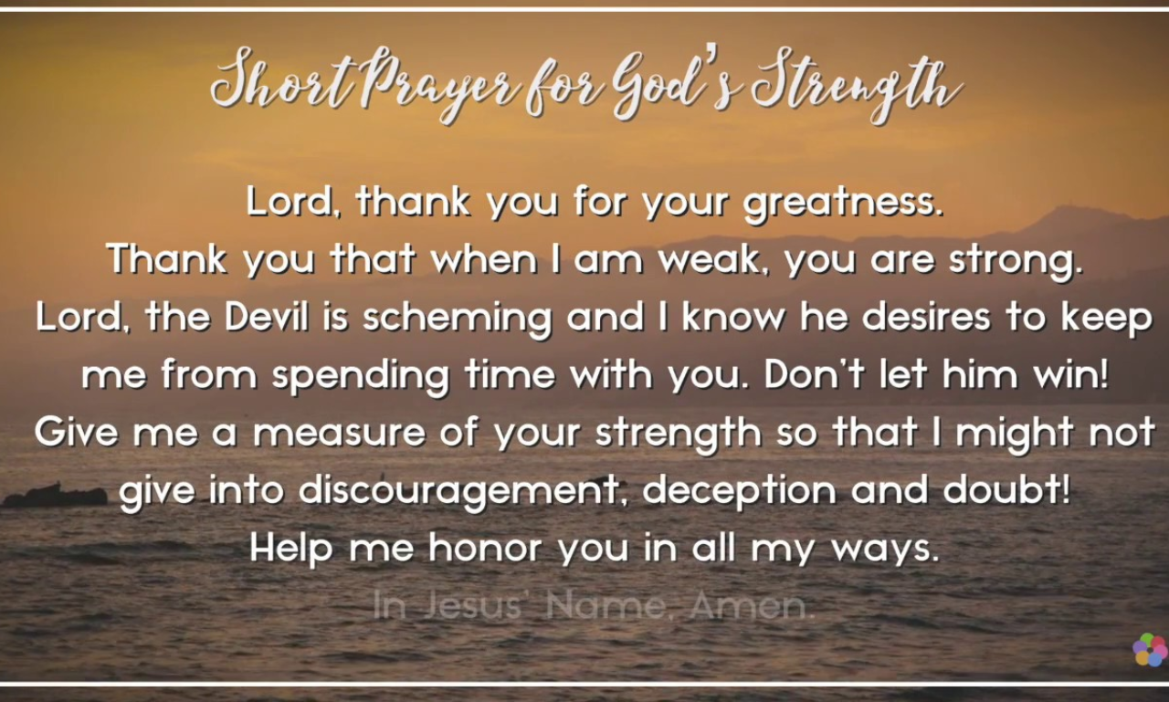 sweet short prayer for someone special