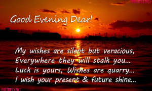Good Evening Messages for Friends