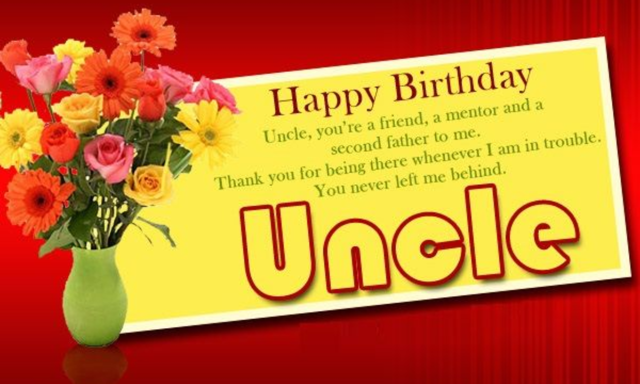 happy birthday wishes for uncle
